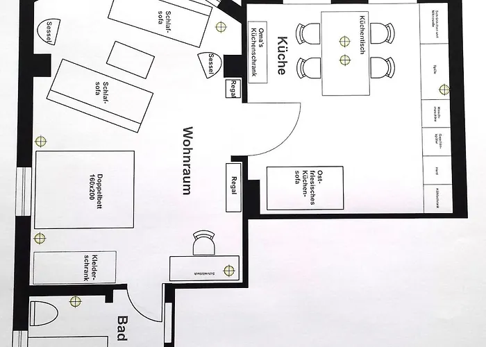 Apartment Vintage Schätzchen Am Theater *